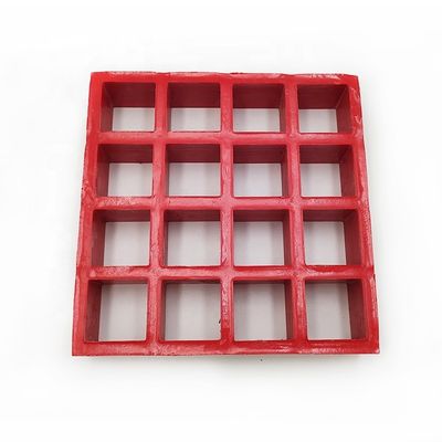 Grille composite en fibre de verre FRP à haute résistance avec une longueur personnalisée de 25 mm à 65 mm