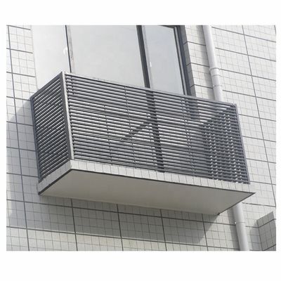 Grille de protection des fenêtres en fibre de verre FRP pour fenêtres industrielles isolées à haute résistance