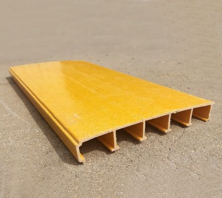 Contrôle des odeurs résistant à la corrosion couvre le panneau de planche en FRP pour le service de traitement de coupe