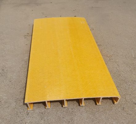 Contrôle des odeurs résistant à la corrosion couvre le panneau de planche en FRP pour le service de traitement de coupe