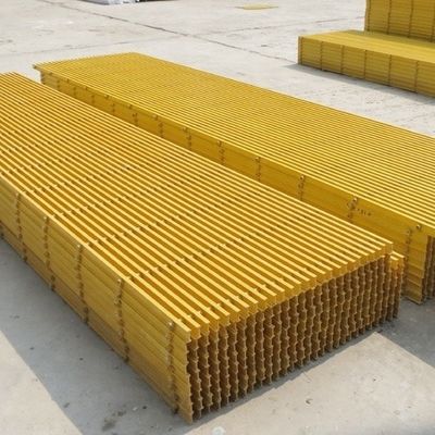 40% 80% de grille en FRP haute résistance en zone ouverte pour les applications lourdes et à forte charge