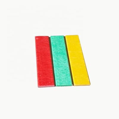 Profiles de barres plates en plastique en fibre de verre FRP pultrées polyvalentes pour diverses applications
