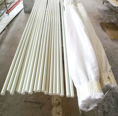 1m à 11,6m de longueur Piles en fibre de verre lisse pour les petits tunnels de serre et le couvercle de rangée