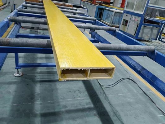 Plain 6m Span GRP FRP Plastique Purlin pour le cadre de support de panneau de toit Haute capacité de charge