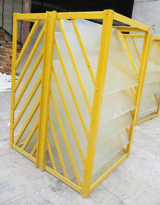 Longueur de 1m à 11,6m Structure FRP en fibre de verre personnalisée pour usine de traitement des eaux usées
