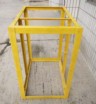 Longueur de 1m à 11,6m Structure FRP en fibre de verre personnalisée pour usine de traitement des eaux usées