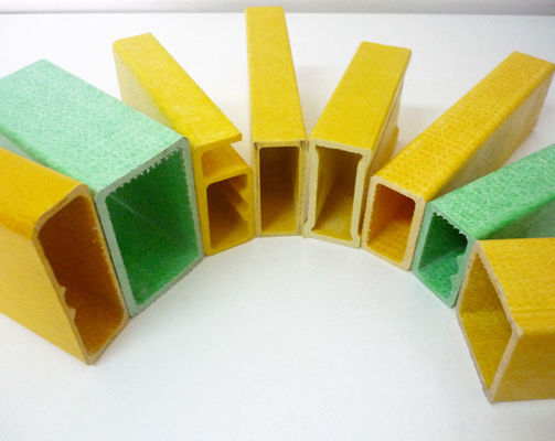 Structures composites en FRP cadre GFRP en fibre de verre Profil pour une usine de traitement des eaux usées
