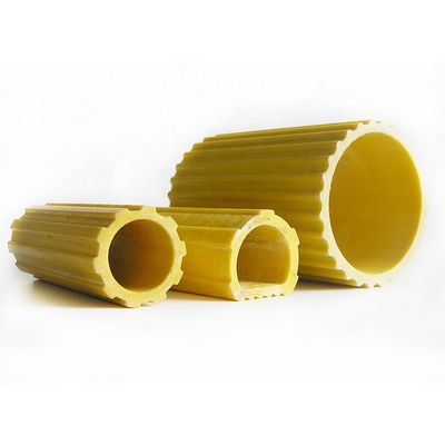 Tubes en plastique en forme de D renforcées de fibre de verre pour des marches d'échelle sécurisées de longueur personnalisée