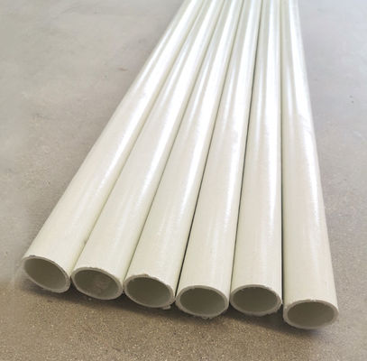 1m à 11,6m Longueur tube rond en FRP GFRP pour la technique de pultrusion avancée de pôle d'antenne
