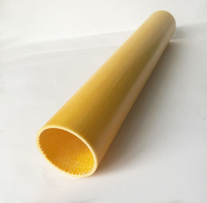 1m à 11,6m Longueur GRP résistant aux produits chimiques FRP tube de pultrusion fibre de verre pôle en plastique
