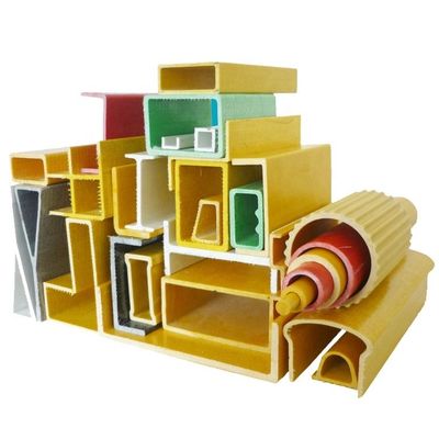 Profils composites en FRP en fibre de verre pour des couleurs industrielles personnalisées et un design durable