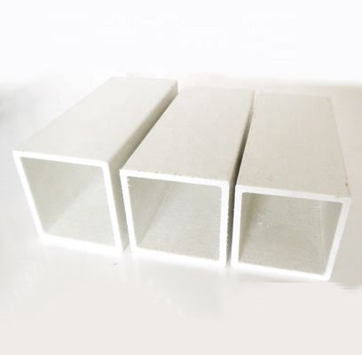 30 mm 38 mm 44 mm 50 mm Tuyaux carrés en FRP GFRP pultrés Structures robustes et durables