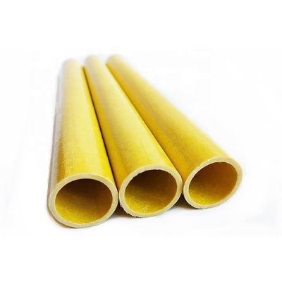 Tubes composites en plastique renforcées de fibres de surface lisse de longueur personnalisée