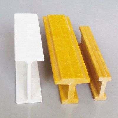 Profiles en fibre de verre structurelle de 25 mm, 38 mm, 50 mm et 110 mm, composite I faisceau FRP