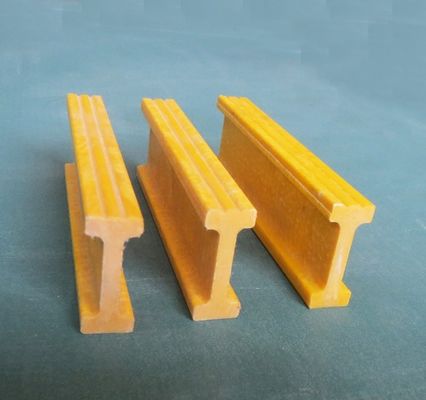 Profiles en fibre de verre structurelle de 25 mm, 38 mm, 50 mm et 110 mm, composite I faisceau FRP