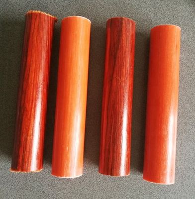 Profiles de tubes composites en fibre de verre à grains de bois anti-corrosion pour la structure de pergola en FRP