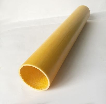 Tubes composites en FRP 30 mm 40 mm 50 mm en fibre de verre pultrée renforcée en plastique pour la découpe