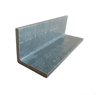 Barre d'angle en fibre de verre FRP pultrée haute résistance 20 mm-150 mm utilisant des couleurs personnalisées