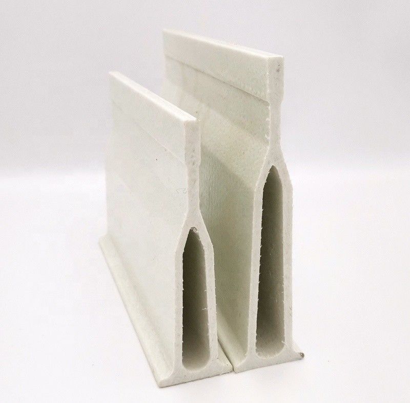 Technique Pultrusion 120 mm poutre de support en fibre de verre pour le revêtement de sol de volaille porc-mouton
