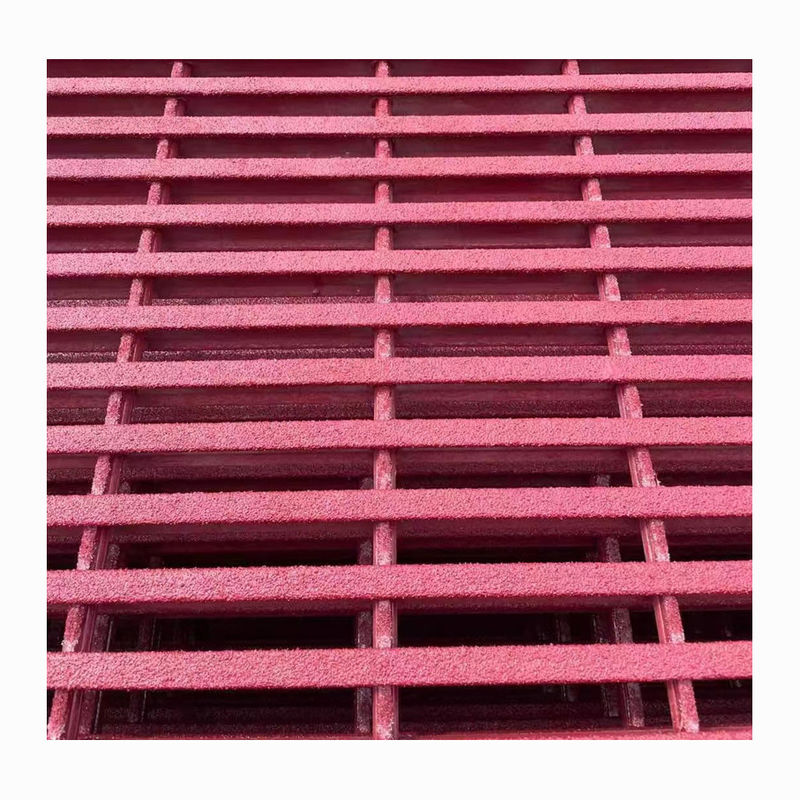 Système d'accès à la grille en FRP de coupe pour passerelle antidérapante 25 mm 38 mm 50 mm Grille GFRP haute