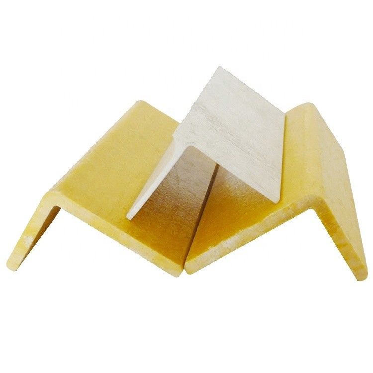 Profiles de poutre en FRP de pultrusion en forme de L légers et durables pour le service de coupe