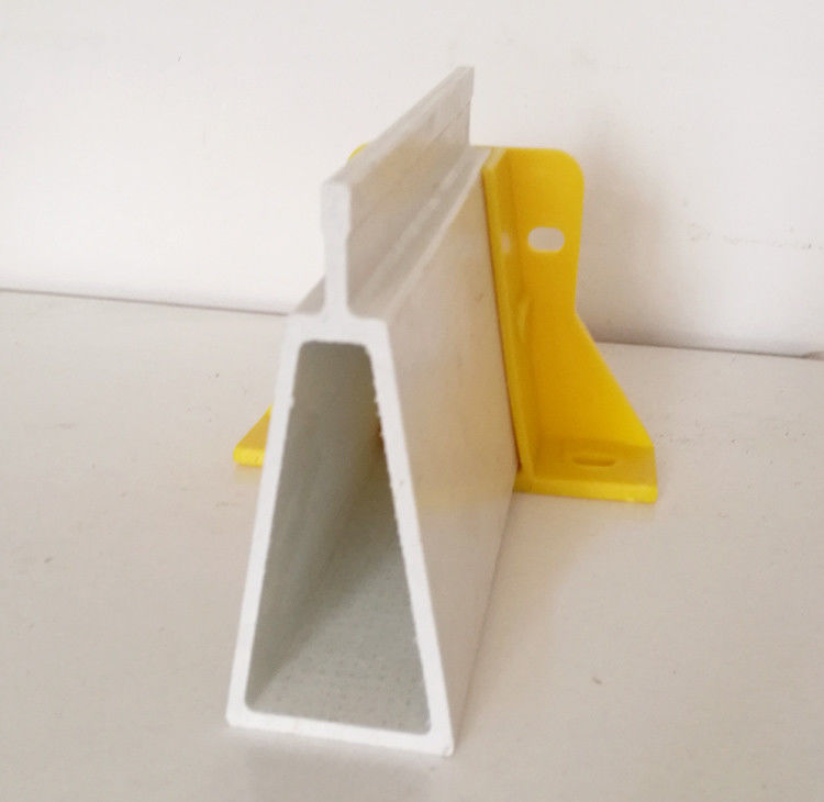 Faisceau de sol en fibre de verre lisse pour le support de sol en dalles en plastique dans les fermes d'élevage