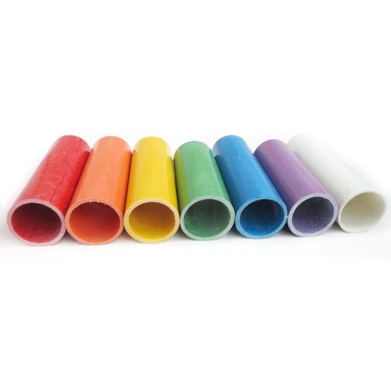 Poles en FRP lisses de 25 mm 30 mm 40 mm 50 mm de diamètre pour les structures environnementales de corrosion