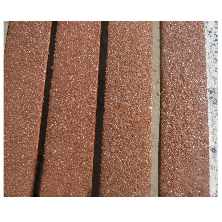 AS Exigences de protection contre les rayons UV bande de fibre de verre pour plancher de terrasse en bois surface râpée