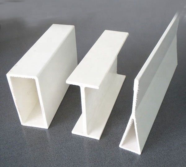 Technique de pultrusion de résistance Fibre de verre GFRP poutre de soutien FRP pour un toit jamais rouillé