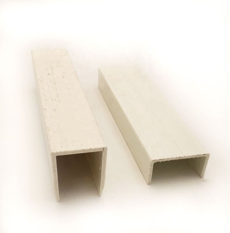 Fermeture en forme de U en FRP de haute résistance de 30 mm pour la protection des bords de planche