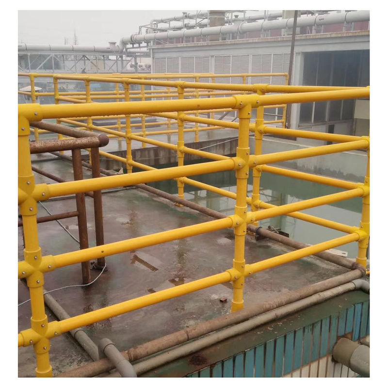 Clôture extérieure industrielle en FRP composite pour résistance à la corrosion chimique