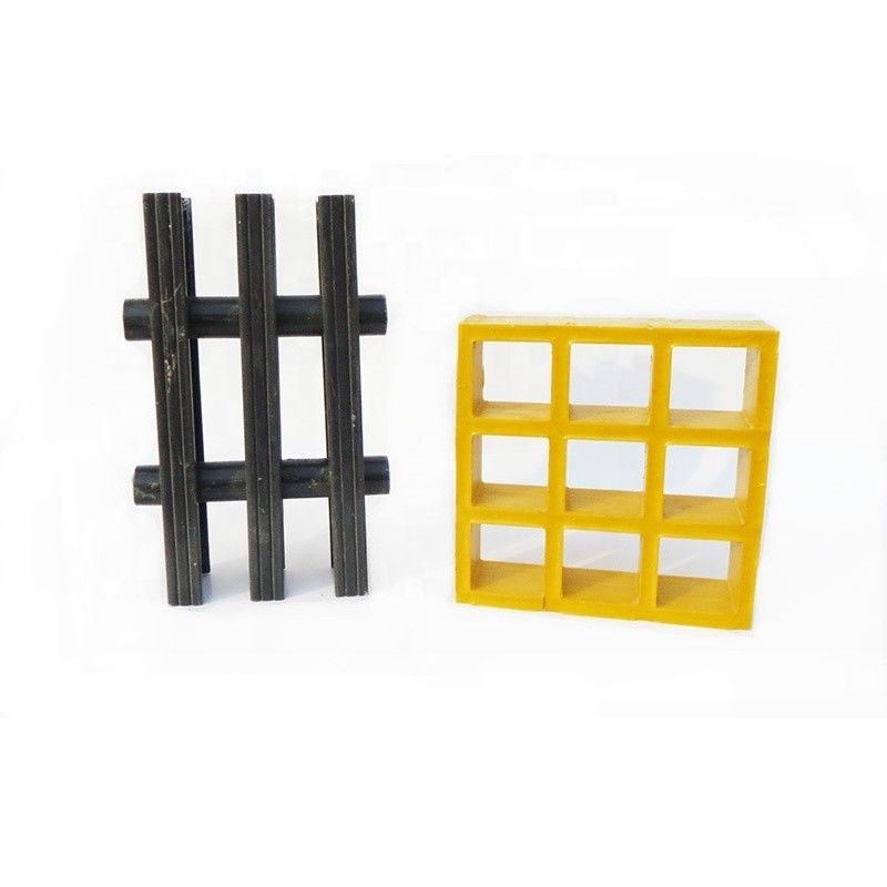 Couverture de grille en fibre de verre haute résistance pour la résistance au glissement et les couleurs personnalisées