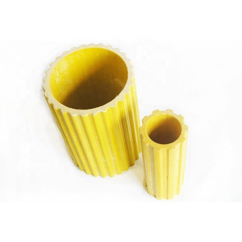 Técnique Tubes à engrenages en FRP pultrés Tubes en fibres de verre à haute résistance pour rampes antidérapantes