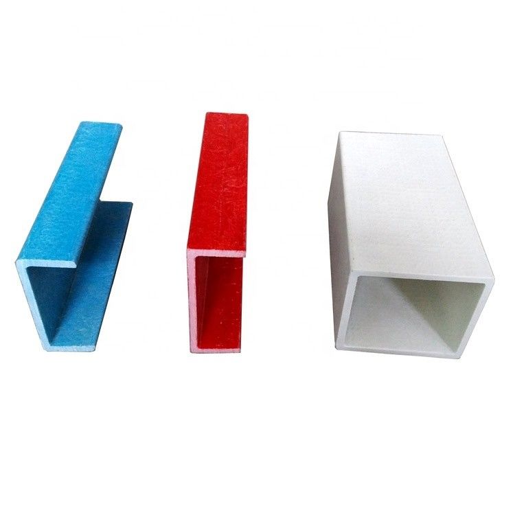 Profils composites en FRP en fibre de verre pour des couleurs industrielles personnalisées et un design durable