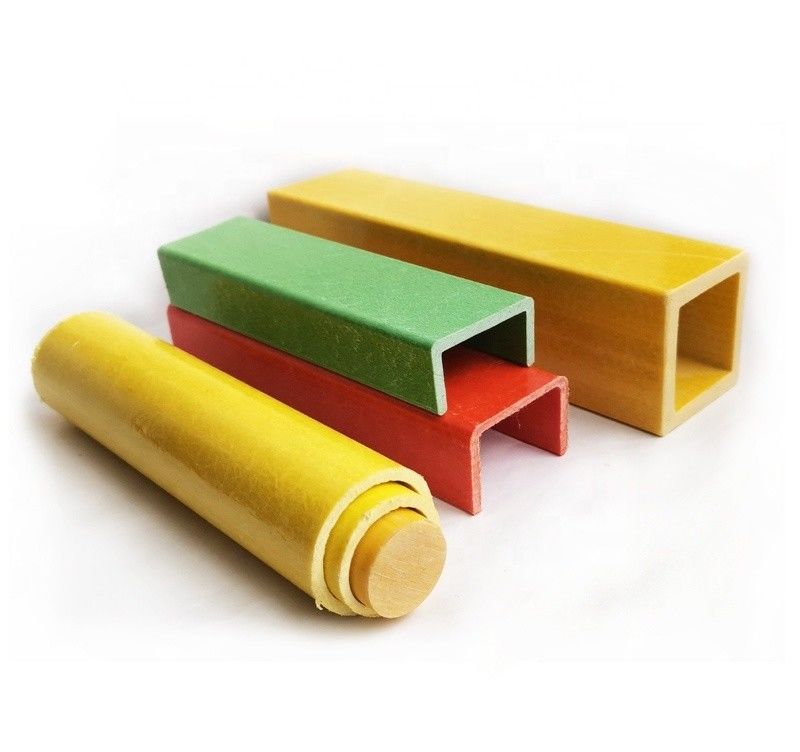 Profiles composites en FRP lisses pour les angles/canals/faisceaux I/tubes/poteaux résistants à la corrosion